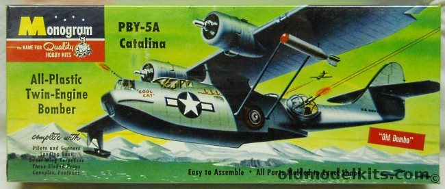 Monogram 1/104 PBY-5A Catalina, PA8-98 plastic model kit